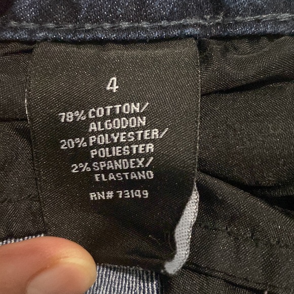 One Five One Capris jeans embroidered pockets size 4 - Picture 5 of 5